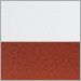White with Copper