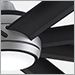 Silver with Black Blades