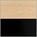 Birch/Black Lacquer