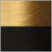 Anodic Brass with Black Stem
