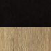 Bellagio Black with Natural Walnut