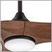 Matte  Black with Walnut