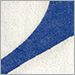 Cobalt Blue with White