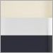 Deep Blue and Ivory