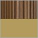 Dark Walnut Wood with Weathered Brass