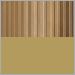 Natural Ash Wood with Weathered Brass