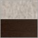 Moonlight Sheepskin with Dark Stained Oak