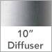 10in. Diffuser / Fiber Shades
