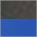 Black with Blue