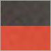 Black with Red