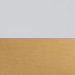 White Carrara Marble with Brushed Brass