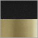 Matte Black and Satin Brass