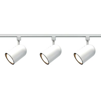 Satco Lighting R30 Bullet Cylinder 3 Light Track Kit - TK322