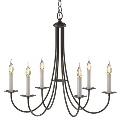 HBF2387160 Hubbardton Forge Simple Sweep Chandelier - Color:  sku HBF2387160