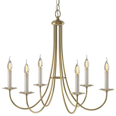 HBF2387161 Hubbardton Forge Simple Sweep Chandelier - Color:  sku HBF2387161