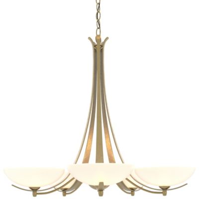 Hubbardton Forge Aegis Chandelier - Color: Brass - Size: Small - 101261-104