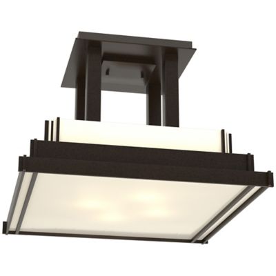 Hubbardton Forge Steppe Drop Version Semi-Flushmount Light - Small - Color: