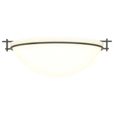 Hubbardton Forge Moonband Flushmount Light - Color: Matte - Size: Medium - 