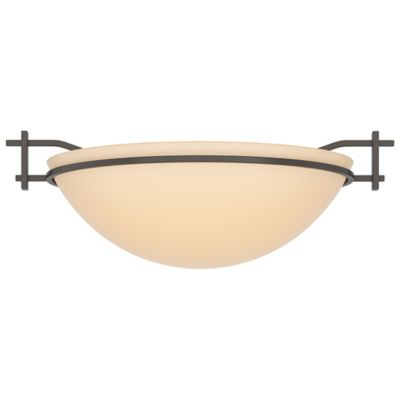 Hubbardton Forge Moonband Flushmount Light - Color: Matte - Size: Small - 1