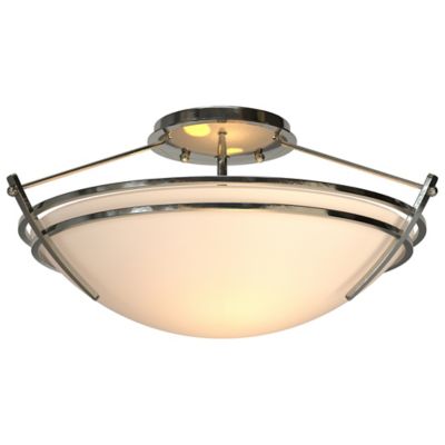 Hubbardton Forge Presidio Tryne Semi-Flushmount Light - Color: Polished - S