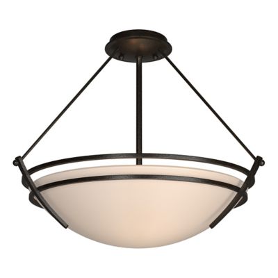 HBF2360365 Hubbardton Forge Presidio Tryne Bowl Semi-Flushmou sku HBF2360365