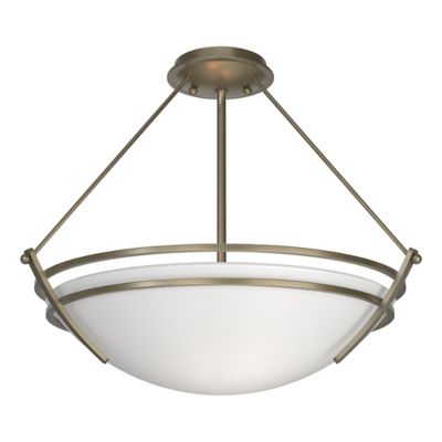 Hubbardton Forge Presidio Tryne Bowl Semi-Flushmount Light - Color: Matte -