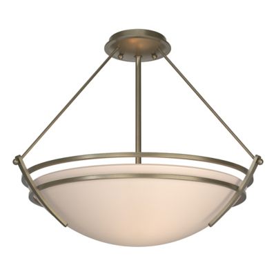 Hubbardton Forge Presidio Tryne Bowl Semi-Flushmount Light - Color: Matte -