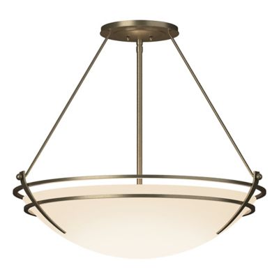 Hubbardton Forge Presidio Tryne Bowl Semi-Flushmount Light - Color: Matte -