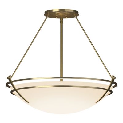 Hubbardton Forge Presidio Tryne Bowl Semi-Flushmount Light - Color: Matte -