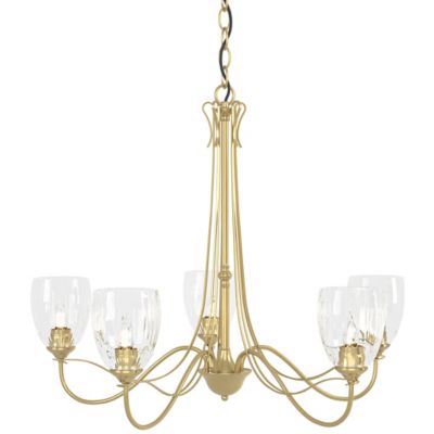 Hubbardton Forge Trellis Chandelier - Color: Polished - Size: 5 light - 103