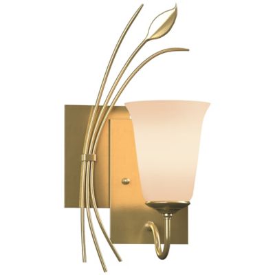 Hubbardton Forge Forged Lead with Two Panels Wall Sconce - Color: Brass - S