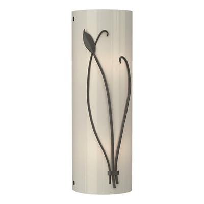 Forged Leaf and Stem Wall Sconce