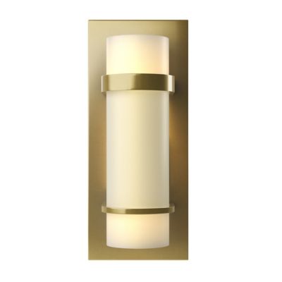 Hubbardton Forge Banded Wall Sconce with Horizontal Bars - Color: Brass - S