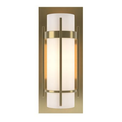 Hubbardton Forge Banded with Bars Wall Sconce - Color: Brass - Size: 1 ligh