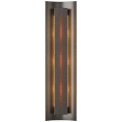 Hubbardton Forge Gallery Wall Sconce With 3.1 In. Projection - Color: Bronz