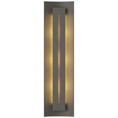 Hubbardton Forge Gallery Wall Sconce With 3.1 In. Projection - Color: Grey 