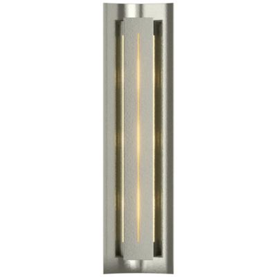 Hubbardton Forge Gallery Wall Sconce With 3.1 In. Projection - Color: Silve