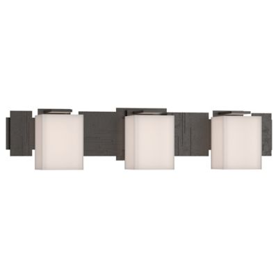 Hubbardton Forge Impressions 3-Light Wall Sconce - Color: Bronze - Size: 3 