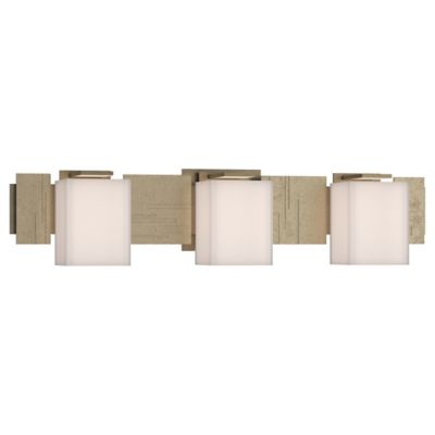 Hubbardton Forge Impressions 3-Light Wall Sconce - Color: Gold - Size: 3 li