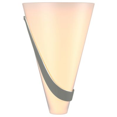 Hubbardton Forge Half Cone with Sweep Wall Sconce - Color: Beige - Size: 2 