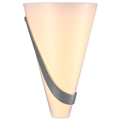 Hubbardton Forge Half Cone with Sweep Wall Sconce - Color: Beige - Size: 2 