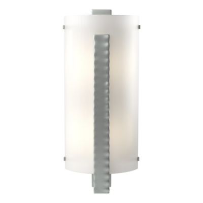 Hubbardton Forge Forged Vertical Bars ADA Wall Sconce - Color: White - Size