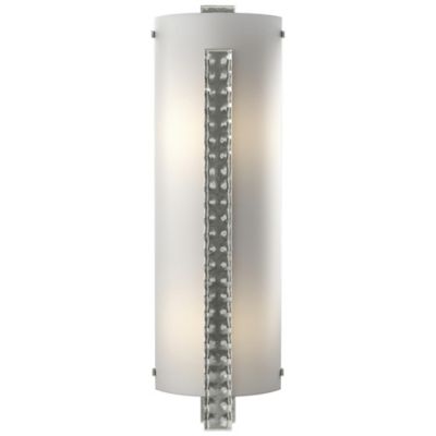 Hubbardton Forge Forged Vertical Bars ADA Wall Sconce - Color: White - Size