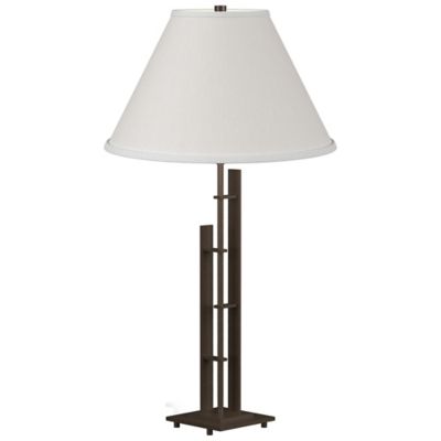 Hubbardton Forge Metra Double Table Lamp - Color: Polished - Size: 1 light 