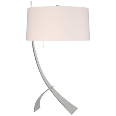 Hubbardton Forge Stasis Table Lamp Lamp With Shade Option - Color: Polished