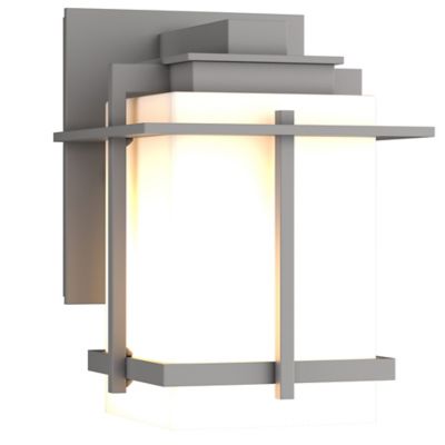 Hubbardton Forge Tourou Outdoor Wall Sconce - Color: Polished - Size: Small