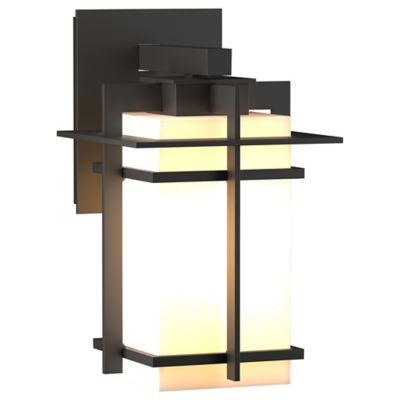 Hubbardton Forge Tourou Outdoor Wall Sconce - Color: Oil Rubbed - Size: Med