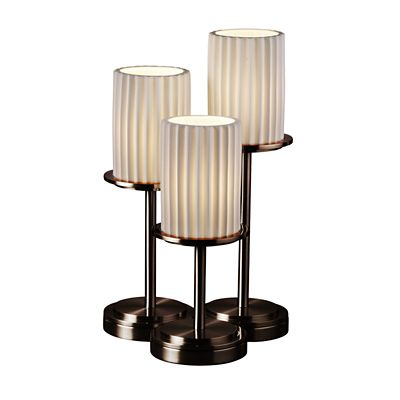 Justice Design Group Limoges Dakota Table Lamp - Color: Bronze - POR-8797-1