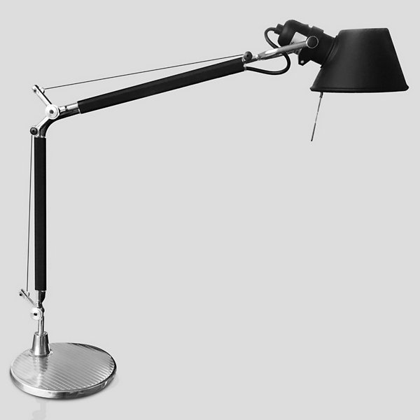 Tolomeo Classic Table Lamp - Color: Black - Artemide USC-TOL0001
