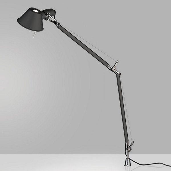 Tolomeo Mini Table Lamp - Incandescent - Color: Black - Artemide USC-TOL0066